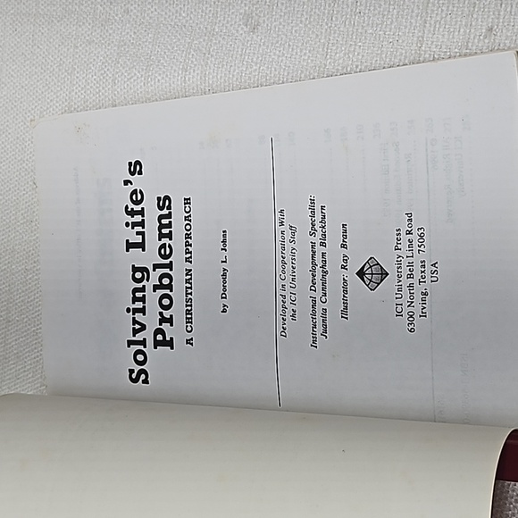 3/$20  Solving life's problems: A Christian approach - Picture 7 of 12